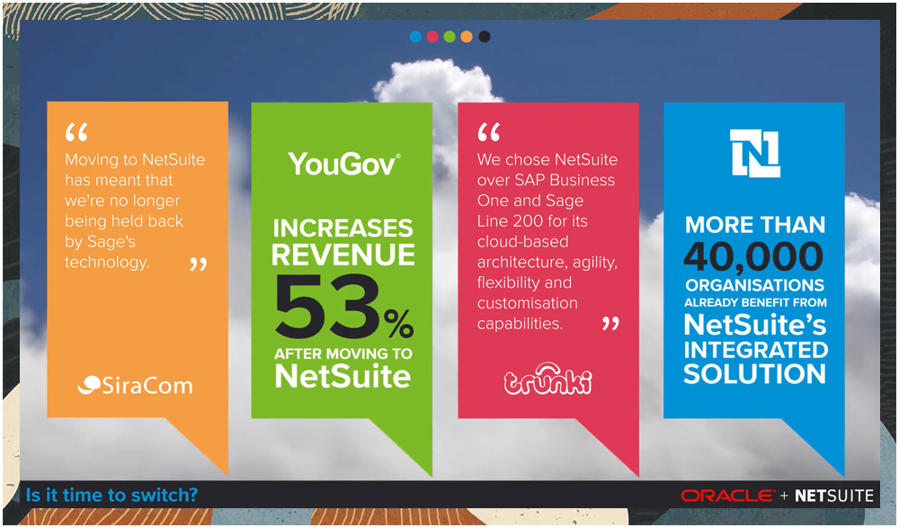 NetSuite Dashboard